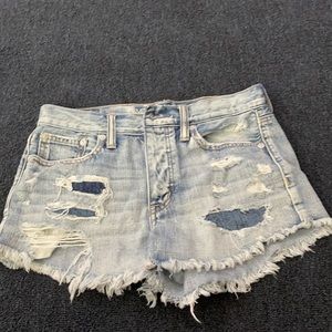 Light blue Jean short